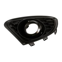 Cladding right on the front bumper