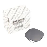 Cover strip on the front bumper