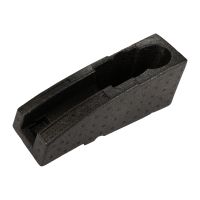 Cover on the right rear of the bumper