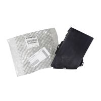 Baffle plate for the front bumper on the left