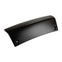 Rear panel on the bumper trailer hitch