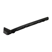 Holder for the rear left bumper