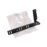 Holder for the rear bumper on the left