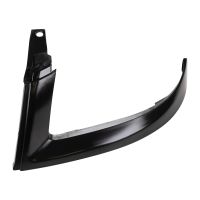 Cover storage for the front bumper on the left