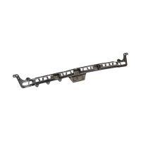 Holder for the rear bumper in the middle