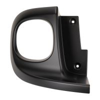 Cover on the corner of the rear bumper on the left