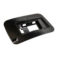 Upper bracket on the rear bumper on the right