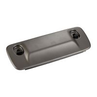 Trim strip for the rear bumper