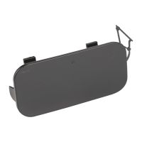 Cover cap for the front bumper