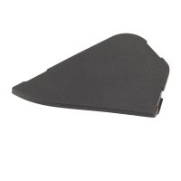 Cover cap for the bumper in front on the right