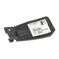 Cover cap for the rear bumper right