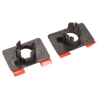 Bracket set for the front parking sensors