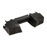 Lubricating felt bumper in the middle