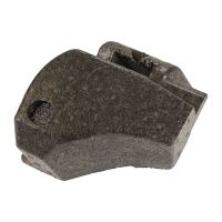 Lubricating felt bumper front left