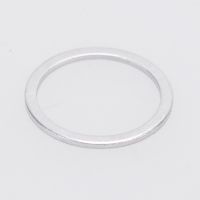 Aluminium ring oil drain plug D1=22 D2=27 H=1.5 mm