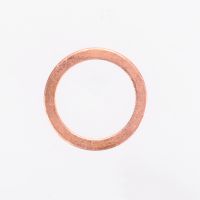 Copper ring oil drain plug D1=18 D2=26 H=1.5 mm