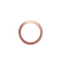 Copper ring sealing ring D1=12 D2=16 W=1.5 mm