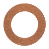 Copper ring for brake hose D1=10 D2=17.6 H=1.0 mm