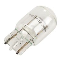 Glass base lamp 12V W21W