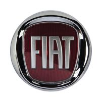Emblem *Fiat* red rear