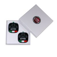 Emblem Panda with Italian flag