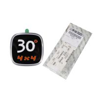 Emblem inscription 30 4 x 4 inch