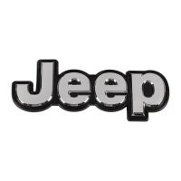 "Jeep" emblem tailgate