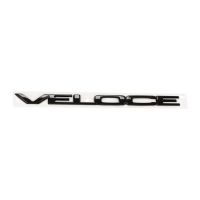 "Veloce" emblem on the back