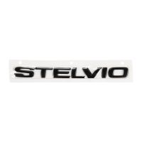 "Stelvio" emblem on the back