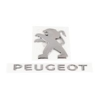 Tailgate emblem Peugeot logo