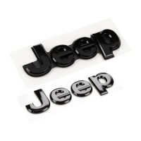 Emblem, lettering "Jeep" on the back + front