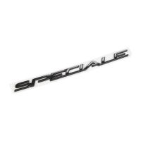 emblem lettering "Speciale"