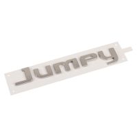 emblem, lettering "Jumpy" on the back