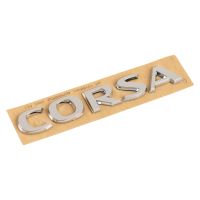 lettering, emblem "Corsa" rear