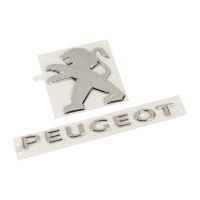 Peugeot rear lion emblem