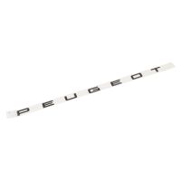 Emblem lettering rear Peugeot