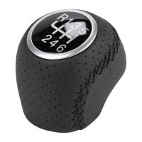 Gear knob 6-speed leather