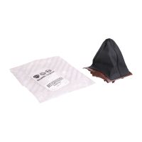 Gearshift sleeve leather wood imitation