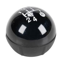 Gear lever knob, black, 5-speed