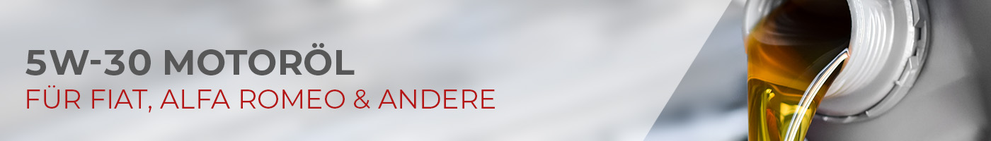 5W-30 Motoröl für FIAT und FCA Fahrzeuge