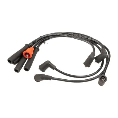 ignition cable set (red) Fiat 850 N/S/Coupe