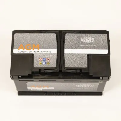 MARELLI MAGNET BATTERY YT12A-BS 12V 10Ah 175CCA AGM - 150x87x105mm