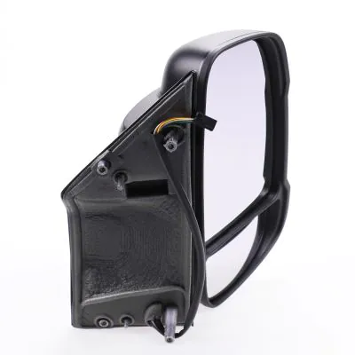 AG Automotive Left Exterior Mirror For Fiat Ducato 250 – Electrically Adjustable, Heated, 16W Indicator, Black (13-Pin)