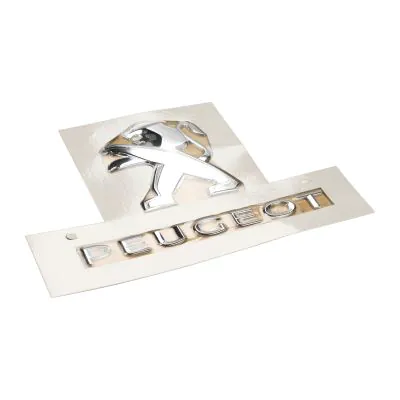 thumbnail image 2 of Peugeot Original Auto-Adhesive Lion Logo Badge Emblem – 4 X 4.5 Cm – Part 5421.12 2 of 6